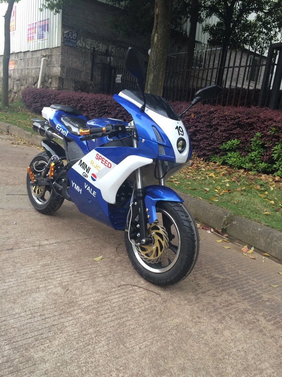 2016 x19 Super Pocket Bike 110cc - Blue - Image 2