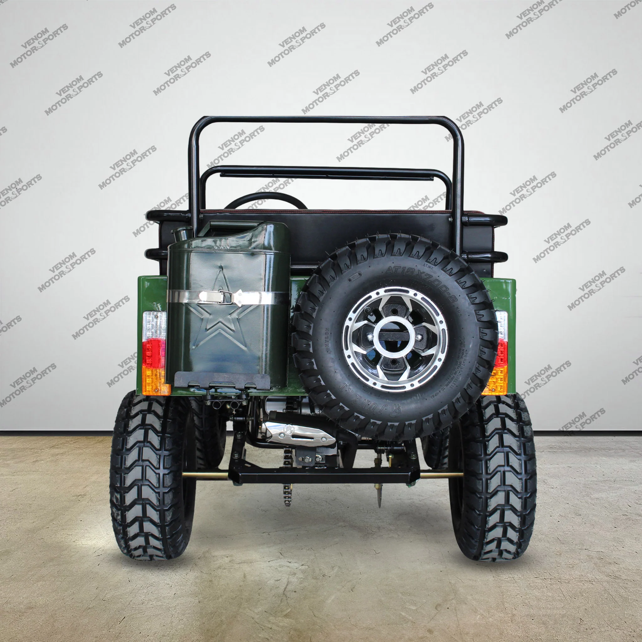 Venom Mini Jeep | 125cc | 2 Seater | Willys Edition | 3 Speed - Image 24