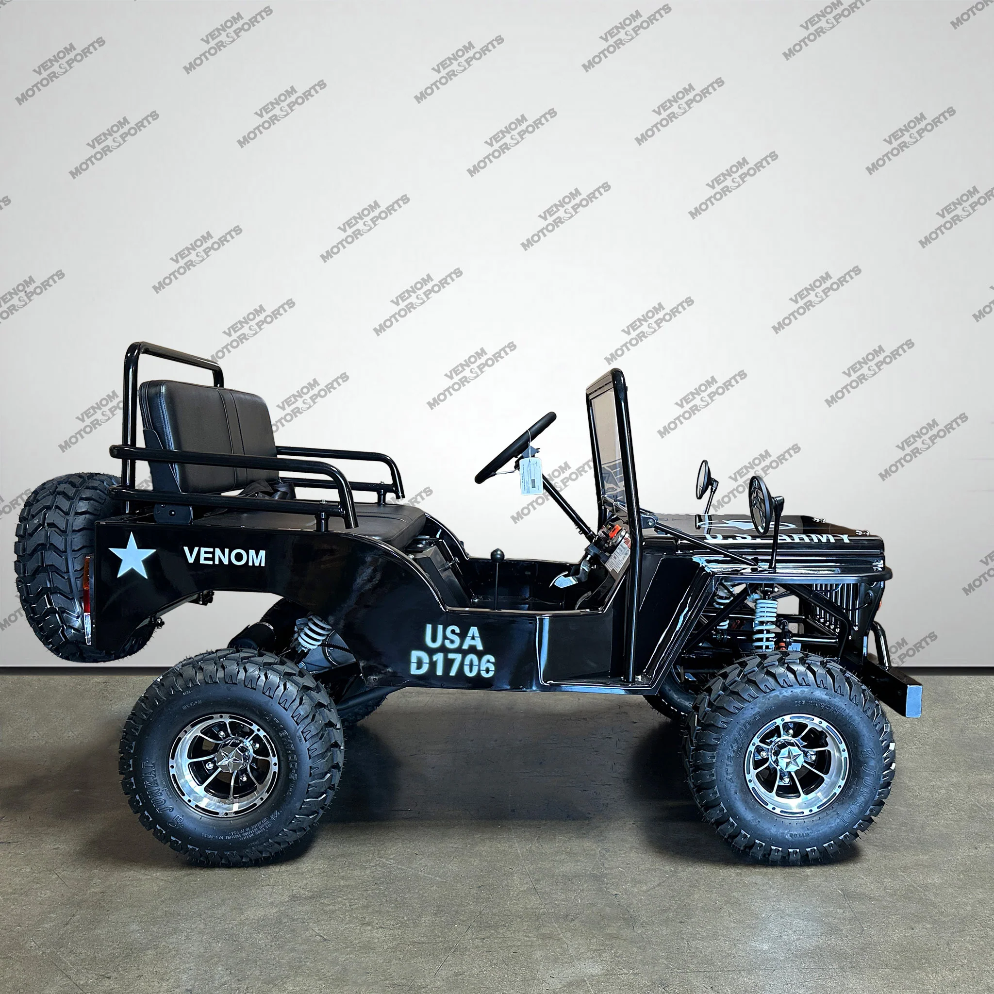 Venom Mini Jeep | 125cc | 2 Seater | Willys Edition | 3 Speed - Image 5
