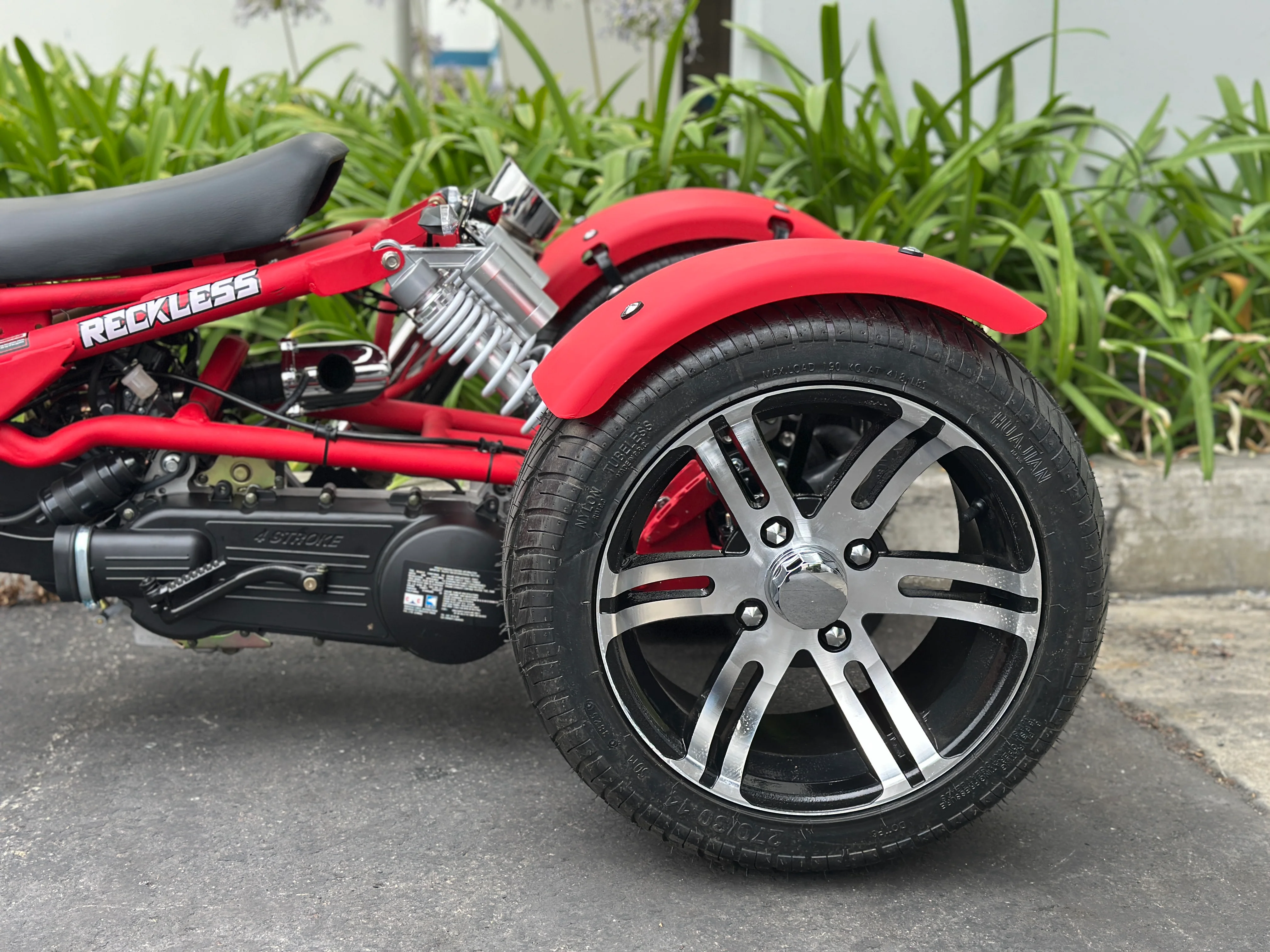 Venom Reckless Trike | 150cc 3-Wheeler | Automatic Transmission - Image 32