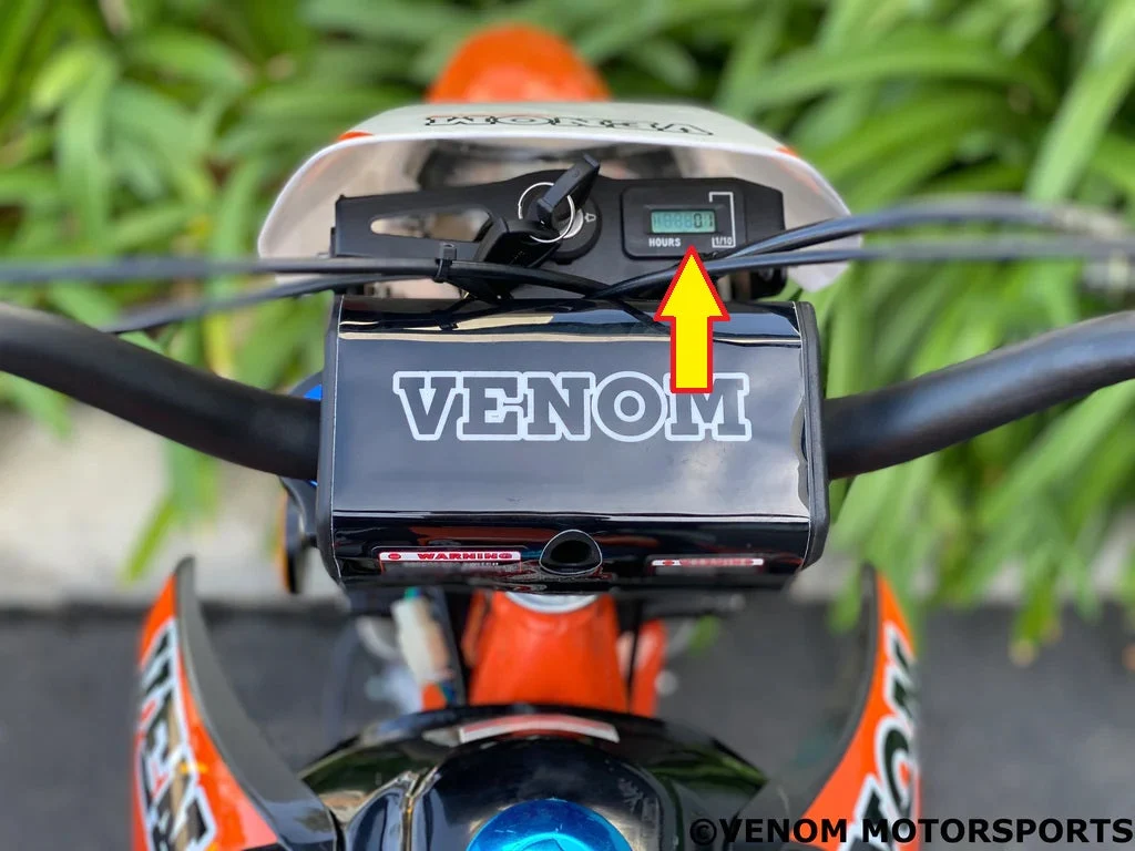 Venom Thunder 125cc Dirt Bike | Ride Meter (317003003001) - Image 4