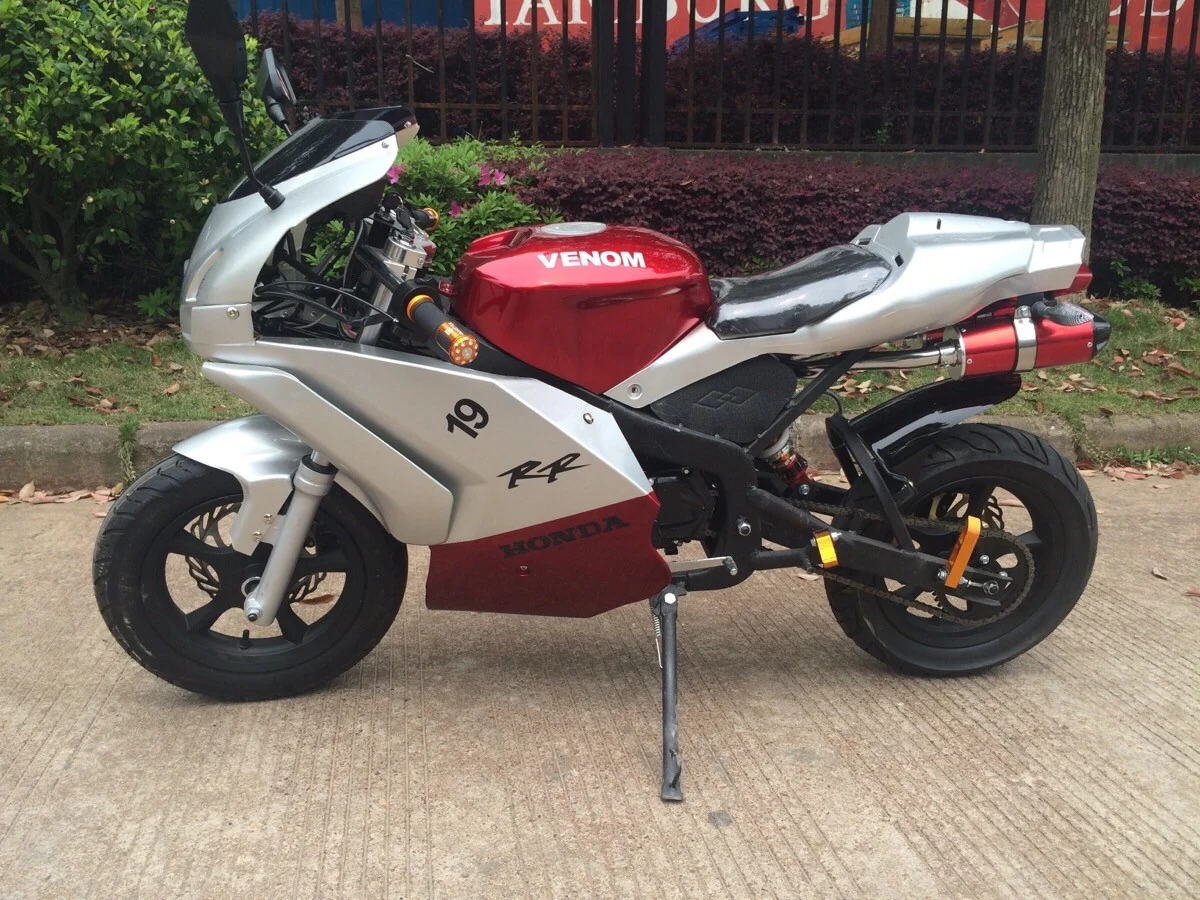x19 Super Pocket Bike 110cc - Red - Image 3